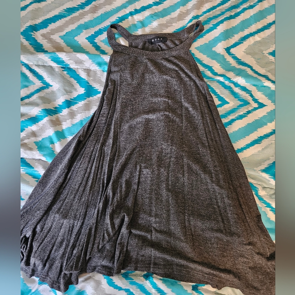 Gray Sleeveless Boaz Tank. Size Medium